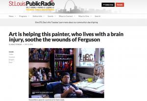 Art Helps Veteran With Brain Injury